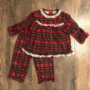 Girls 12 Month Holiday Pjs
